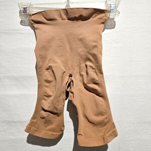 SKIMS Sculpting Shorts Short Mid Thigh W/ Open Gusset Shapewear L/XL